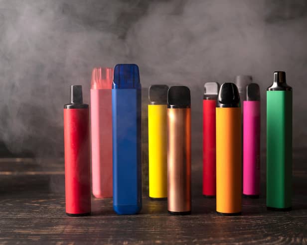 Over 400 illegal vapes were seized in Fleetwood recently.