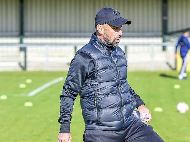 AFC Fylde head coach Kevin Phillips Picture: Steve McLellan