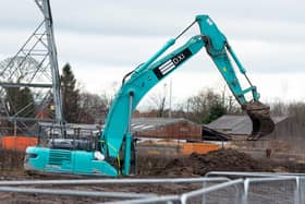 Lancashire Cricket's new facility in Farington as construction work begins. Photo: Kelvin Lister-Stuttard