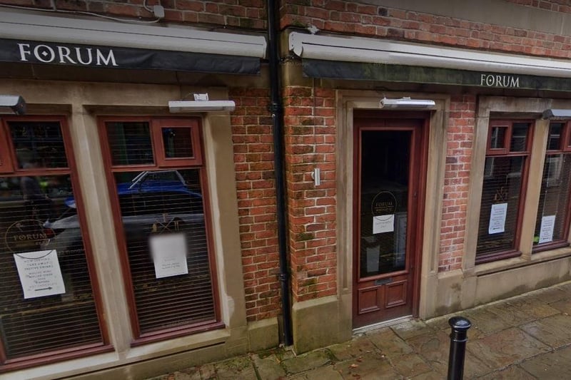 Forum Bar & Kitchen on Winckley Street, Preston, has a rating of 4.5 out of 5 from 590 Google reviews and has outside dining