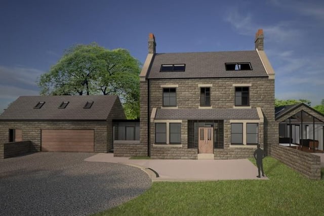 Once the extension is built, plus a self-contained annexe and a double garage, this is how the main house at Whaley Grange will look. It is a computer-generated architect's impression.
