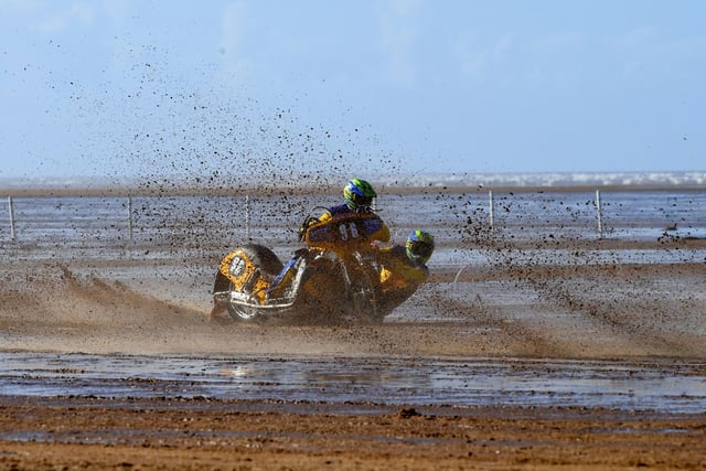 The Fylde ACU British Sand Masters meeting on St Annes beach