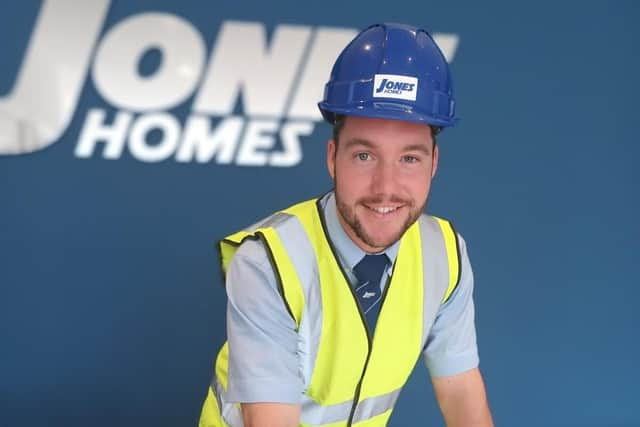 Chris Doolan, Site Manager at Jones Homes’ Moorfield Park development in Poulton-le-Fylde