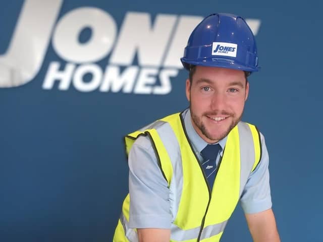 Chris Doolan, Site Manager at Jones Homes’ Moorfield Park development in Poulton-le-Fylde