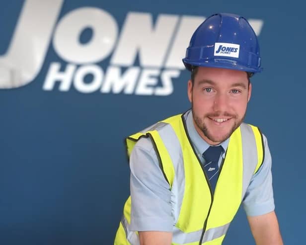 Chris Doolan, Site Manager at Jones Homes’ Moorfield Park development in Poulton-le-Fylde