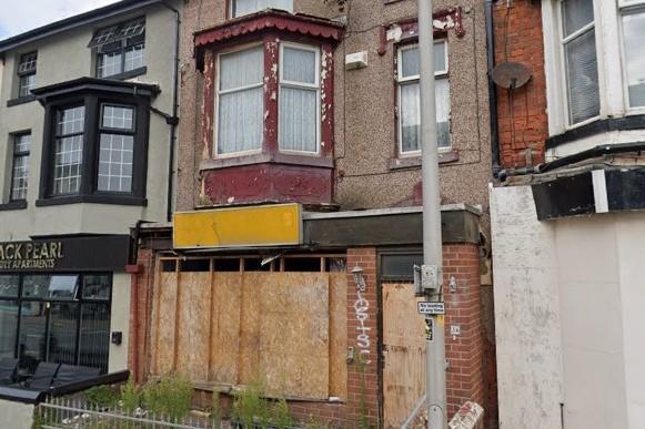 This property in Hornby Road is empty and boarded up and has remained that way for several years