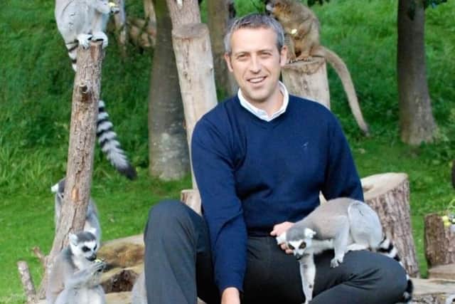 Blackpool Zoo director Darren Webster