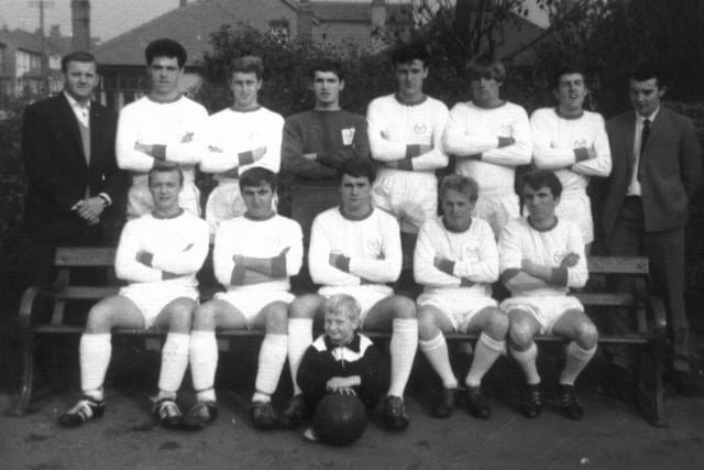 Blackpool St Johns Amateur Football Team. Jack Rogerson is back row second left when the team was still St Johns, 1960s