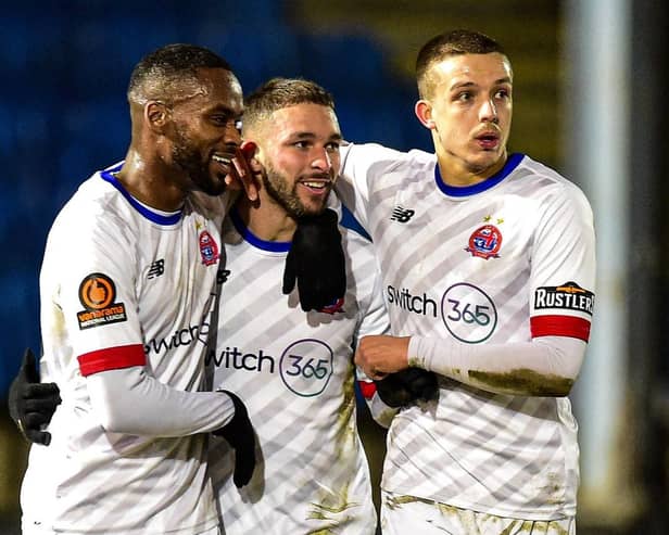 AFC Fylde beat FC Halifax Town when they met in February Picture: AFC Fylde