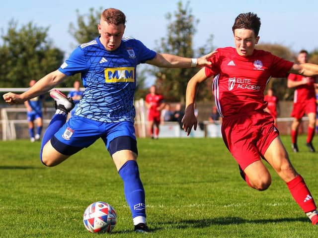 Squires Gate were beaten 4-3 by AFC Liverpool Picture: Ian Moore