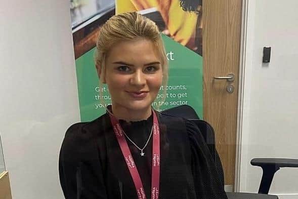 Amy Blyth, 20, Business Administration Apprentice at Inspira