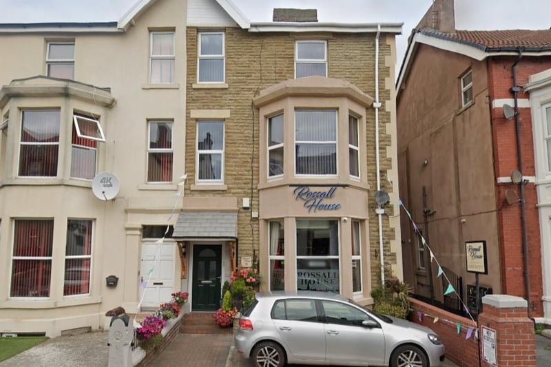 Rossall House Bed & Breakfast on Alexandra Road has a rating of 4.9 out of 5 from 112 Google reviews