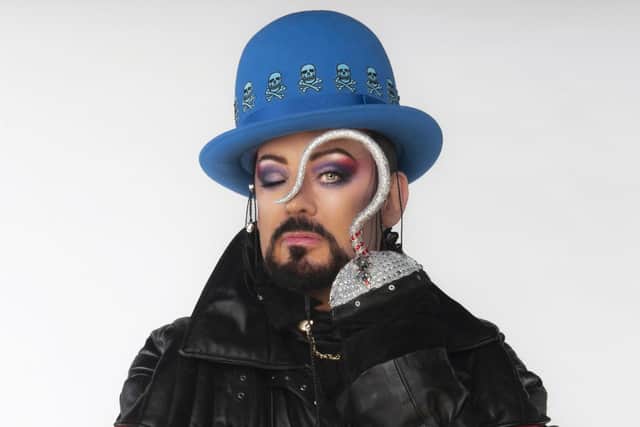Boy George (pictured as Captain Hook) is coming to Blackpool in October.