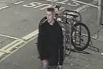 Police want to speak to the man in connection with a one-punch assault in Bank Heys Street, Blackpool on Monday, September 11. The victim was left with serious injuries to his jaw. (Picture by Lancashire Police)