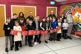 Members of Blackpool Boys and Girls Club