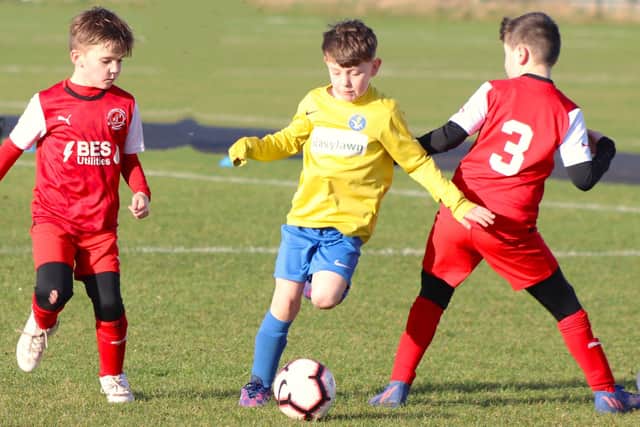 Spirit of Youth Scorpions and Fleetwood Town Juniors Whites are adapting well to new surroundings Picture: Karen Tebbutt