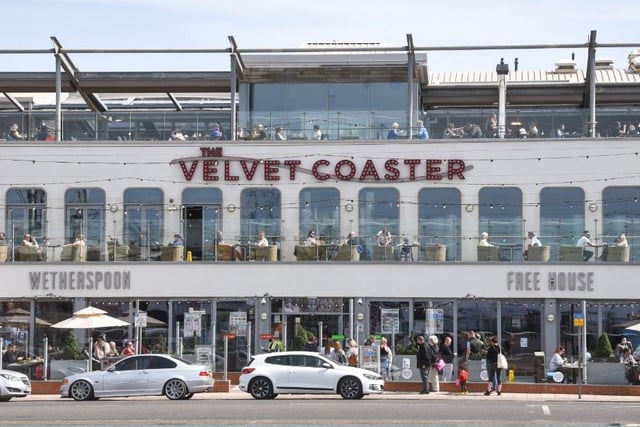 This ever-busy venue is located opposite the South Pier and Sandcastle Waterpark. The Velvet Coaster is named after one of the first rides introduced at Blackpool Pleasure Beach in 1900, when the amusement park was a mere small fairground attraction. The Velvet Coaster was rebuilt in 1933, and was known simply as the Roller Coaster until 2010, when it was renovated and renamed the Nickleodeon Streak.