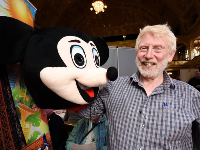 Stay Blackpool expo at the Winter Gardens. Pictured is Glenn Priestley from Blackpool Carnival.