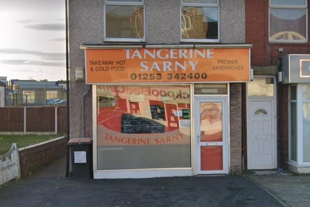Tangerine Sarny in St Anne's Road has a rating of 4.5 out of 5 from 45 Google reviews. Telephone 01253 342400