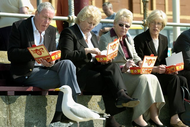 Kay-Louise Haworth: "Donuts being made on the front, fish and chips being cooked and the smell of the sea always rreminds me of being a excited little kid"