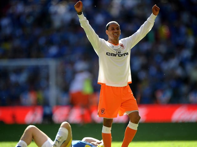 DJ Campbell was on loan with Blackpool from Leicester City for the play-off final, but returned permanently for the Premier League campaign. The 42-year-old went on to play for the likes of QPR and Blackburn Rovers before retiring in 2015. Since hanging up his boots he has been the company director of sports management group.