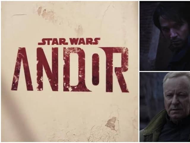 Star Wars Andor stars Diego Luna and Stellan Skarsgård.
