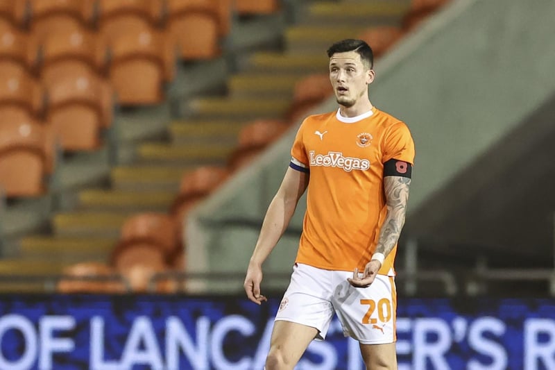Olly Casey returned from suspension to captain the Seasiders in the midweek EFL Trophy win over Morecambe.
He quickly rediscovered his form and looked commanding from the back.