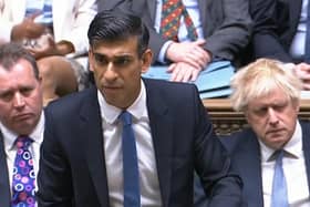 Chancellor Rishi Sunak making a statement in the House of Commons on the cost of living crisis.