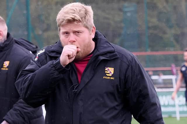 Fylde RFC joint-head coach Alex Loney Picture: Chris Farrow/Fylde RFC