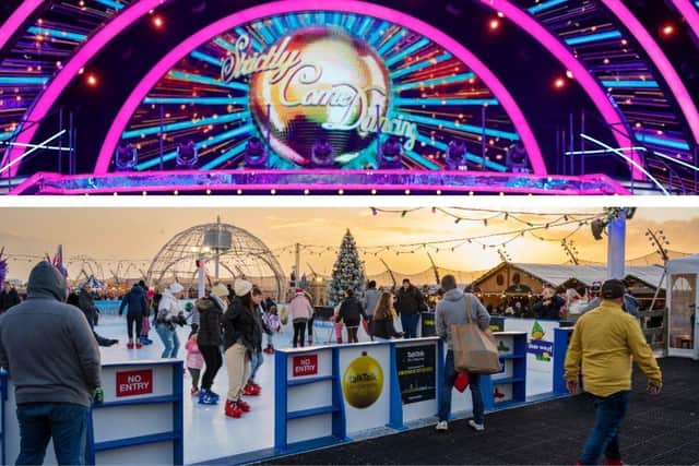 Strictly Come Dancing stars will be opening Blackpool's Christmas By The Sea on Friday, November 17. Images: submit/BBC