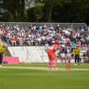 Lancashire took on Durham in their second T20 game of the week at Blackpool Cricket Club