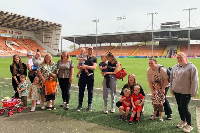 Blackpool FC Community Trust's Breakfast Club has been popular with families Picture: Blackpool FC Community Trust
