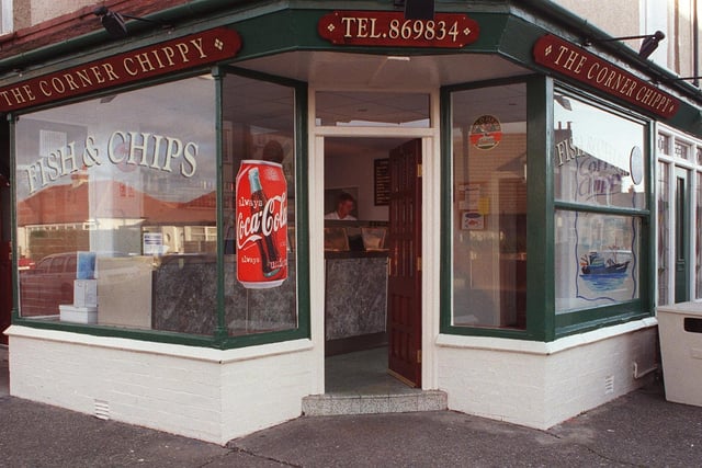 The Corner Chippy, Blackpool, 1998