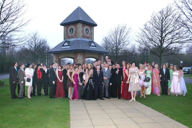 Beacon Hill High School leavers prom at the De Vere Hotel in 2007