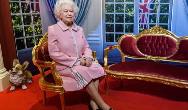 The Queen takes pride of place at the attraction