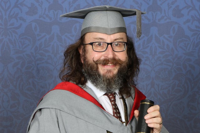 Dave studied at Preston Polytechnic in the mid-1970s and was awarded an Honorary Fellowship by UCLan more than 40 years after he graduated from the institution.