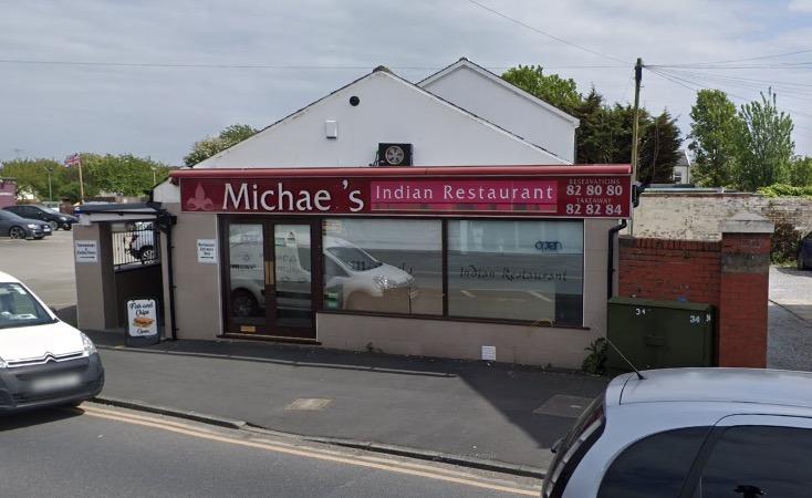 Michael’s Indian Restaurant / 108 Fleetwood Road North, Thornton FY5 4AF / Google reviewers have scored the business 4 stars out of 5.
