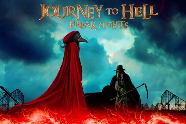 Journey to Hell Freak Nights is coming to Blackpool Pleasure Beach. The Halloween attraction includes eight interactive zones.