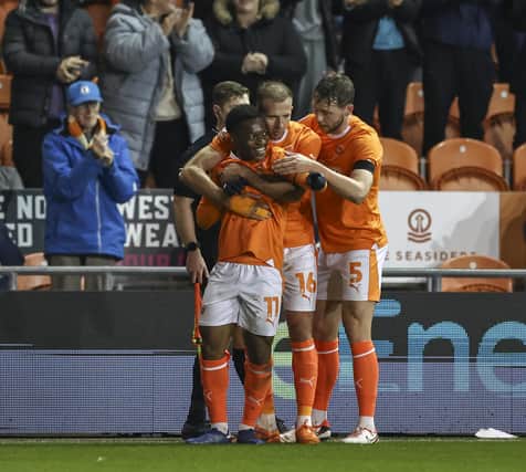 Blackpool have named their team to take on Bristol Rovers
