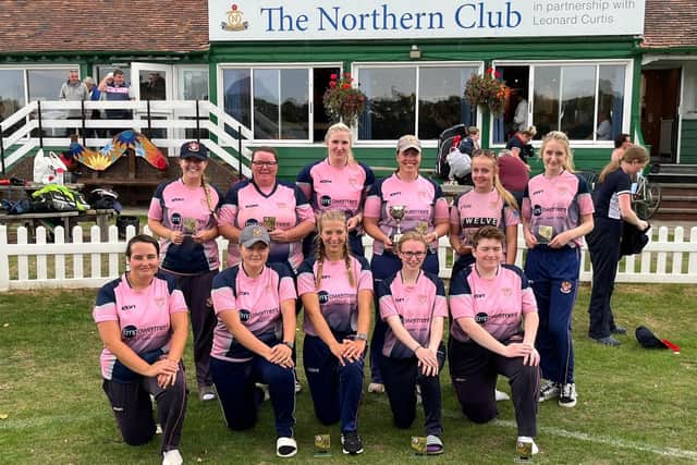 Blackpool Cricket Club Women won the Lancashire T20 Knockout Cup for the first time