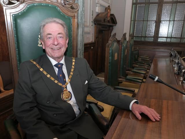 Lancashire County Council's new chairman Keith Iddon won't take unpleasantness between members sitting down