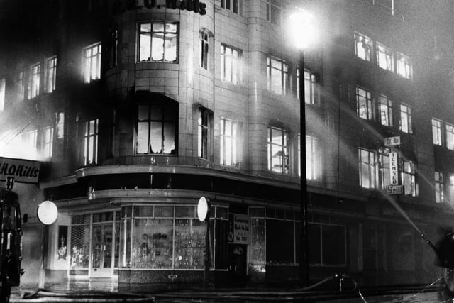 "Within little over an hour the whole building had become involved and the Adelaide Street corner too, was a mass of flames" - RHO Hills fire, 1967