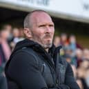 Blackpool head coach Michael Appleton. Photographer David Horton/CameraSport