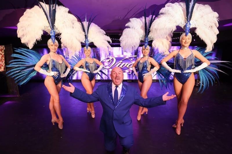 The inimitable Leye D Johns will present Viva The Show on February 18 and 25, among a host of entertainment through the month at the Blackpool town centre venue.