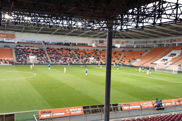 Bloomfield Road played host to the Central League Cup final