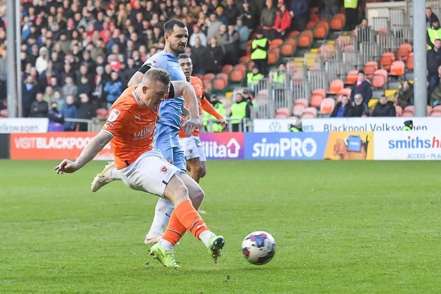 The striker did well on his return to the side last week, scoring Blackpool's goal in the draw against Sunderland.