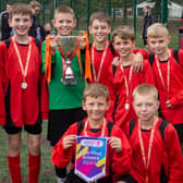 Sacred Heart Catholic Primary School won Blackpool FC Community Trust's EFL Kids Cup for U11s last week Picture: Blackpool FC Community Trust