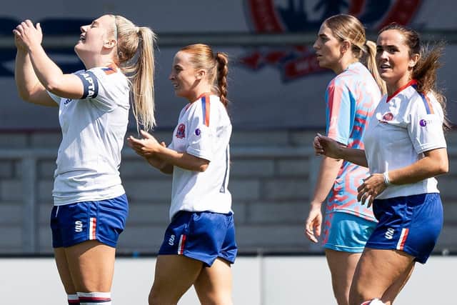 AFC Fylde Women were victorious in their first game of the season Photo: Aidan Wilson