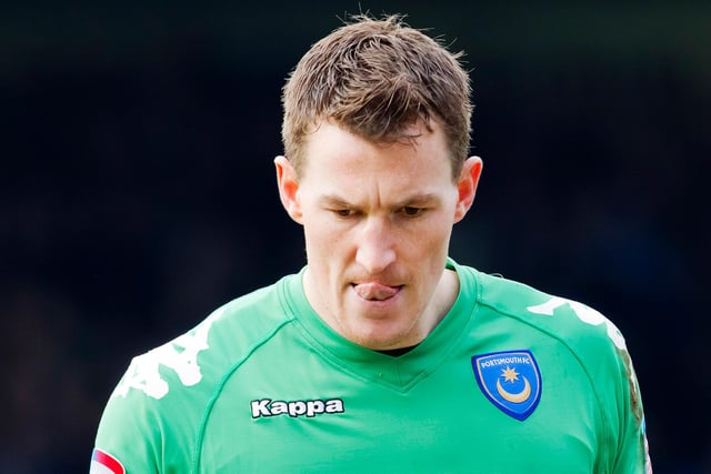 The ‘keeper played 123 times for Pompey in a 8-year stay at Fratton Park. he joined Leeds in the summer of 2012 along with a number of his other teams. He retired in 2016 and set up his own cafe in Camberley, but had to close it in 2020 due to Covid and helped out at the family hardware store. The 39-year-old is now a goalkeeping coach at Ascot United. (Picture: Barry Zee)