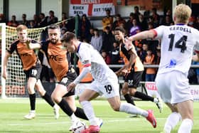 AFC Fylde lost to Barnet on the final day of the season Photo: AFC Fylde